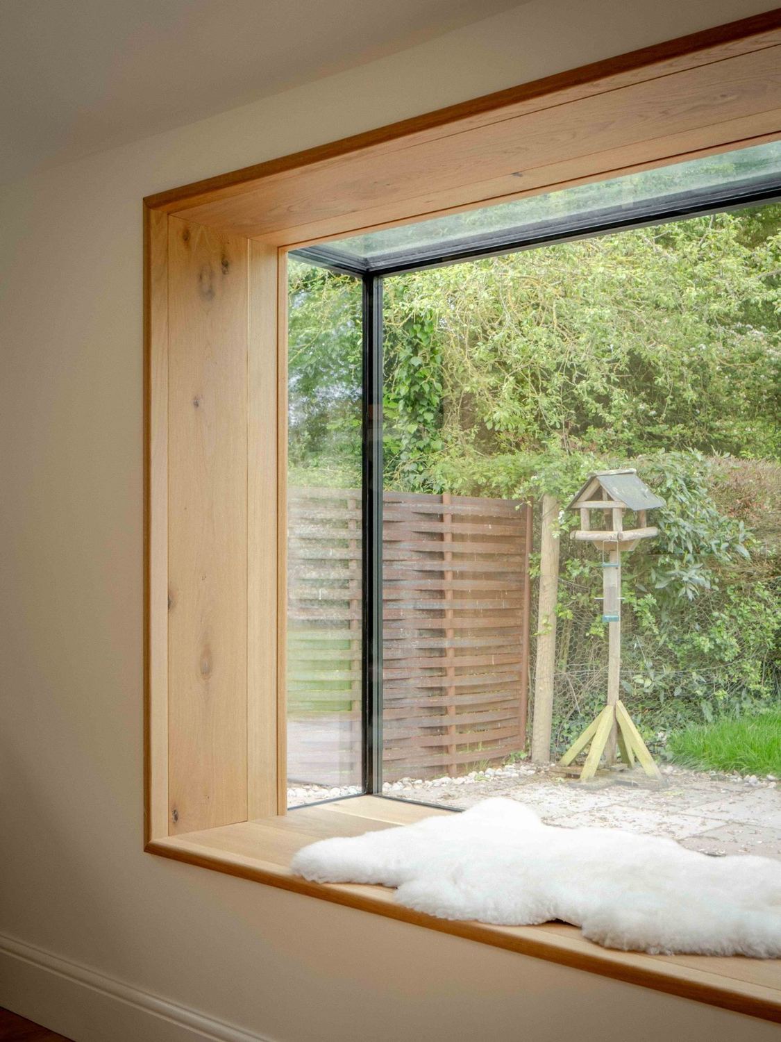 Framed window and timber joinery at Cambrills
