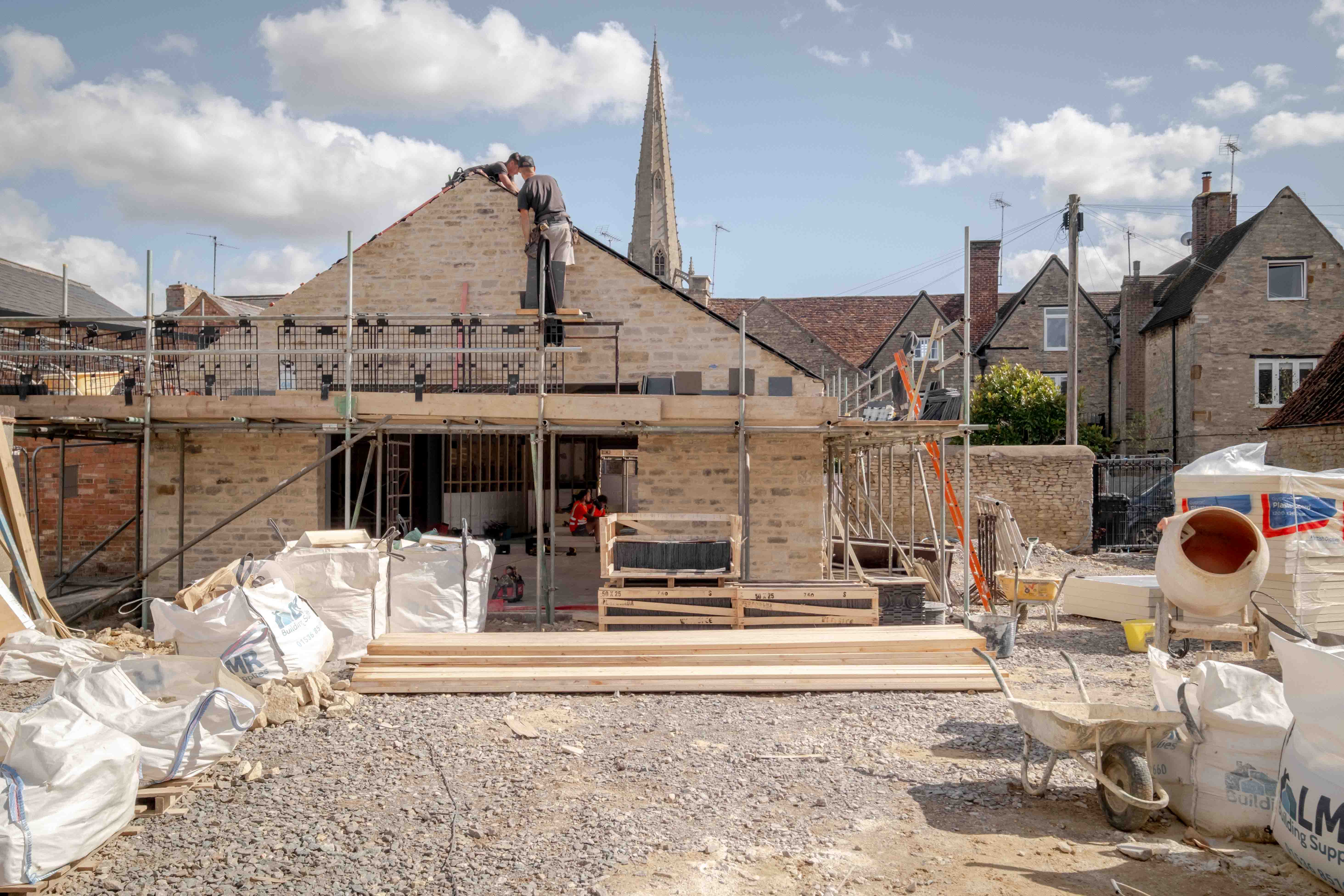 Work on site, September 2026