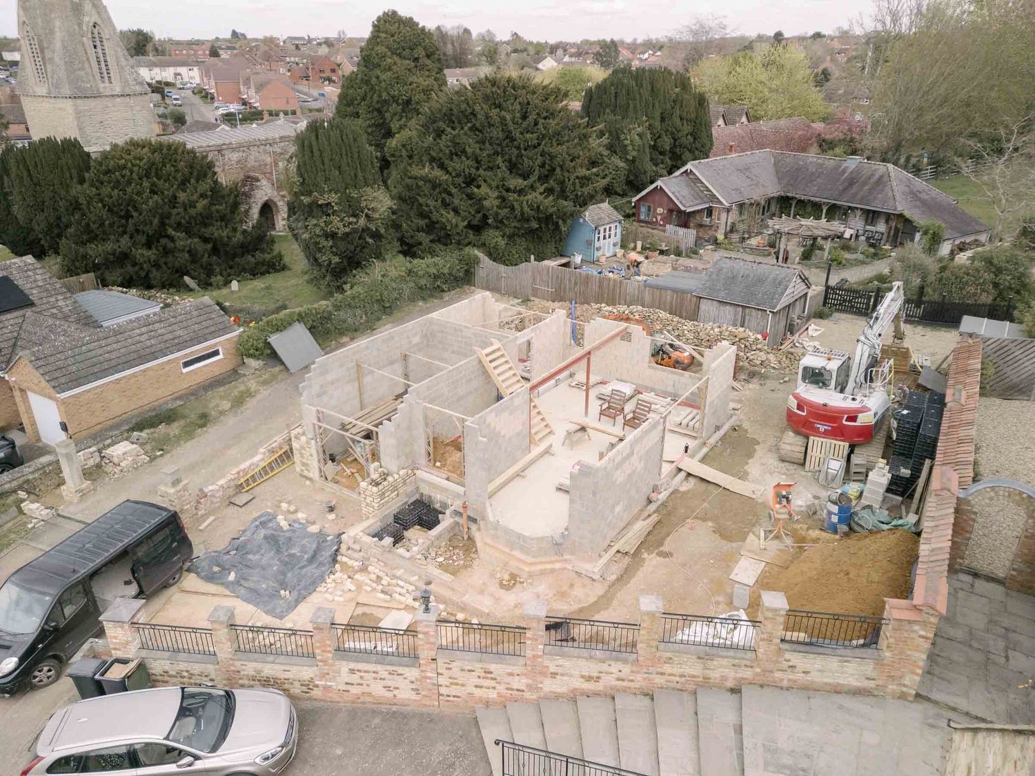 Construction from above