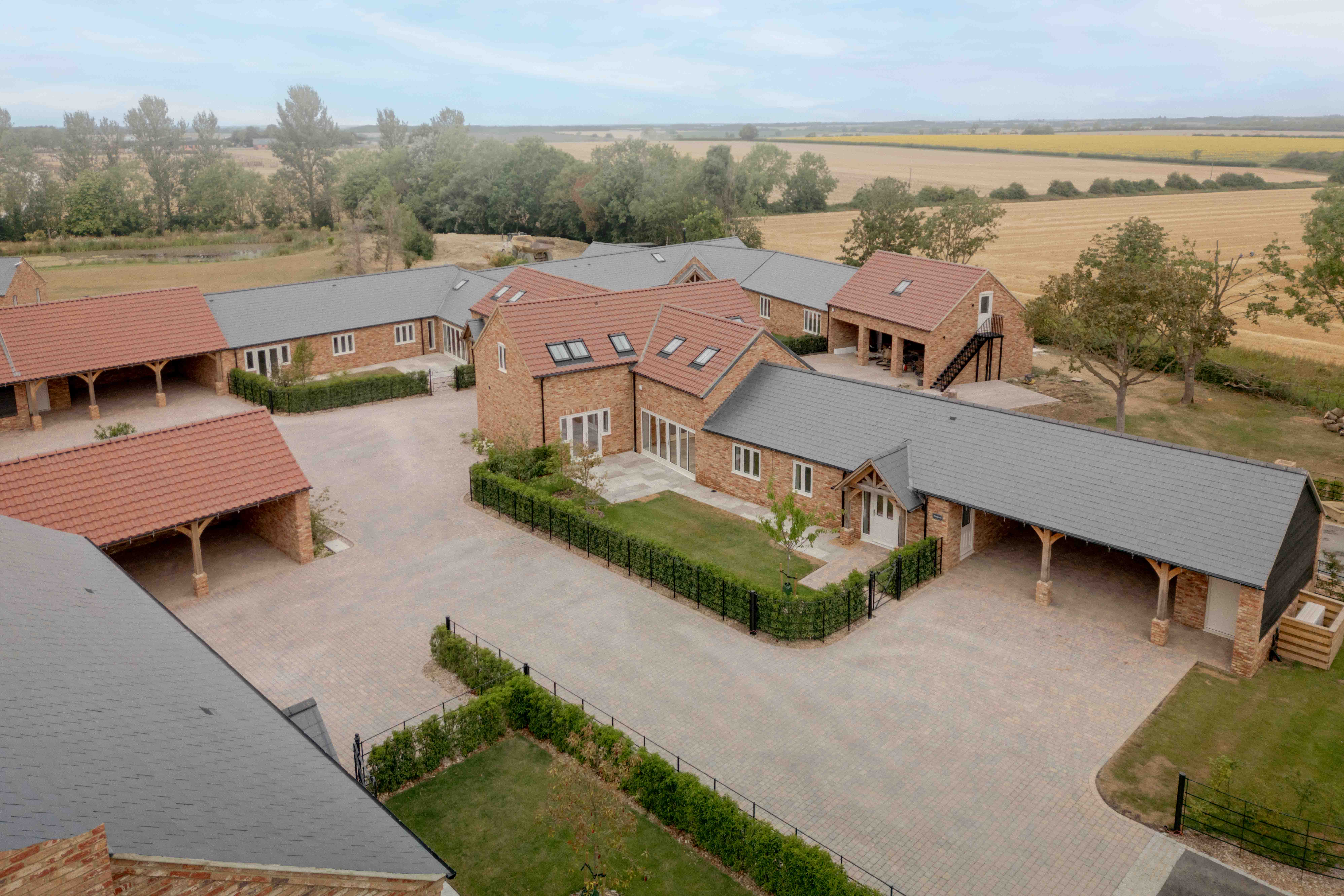 Phase 1 set in open countryside