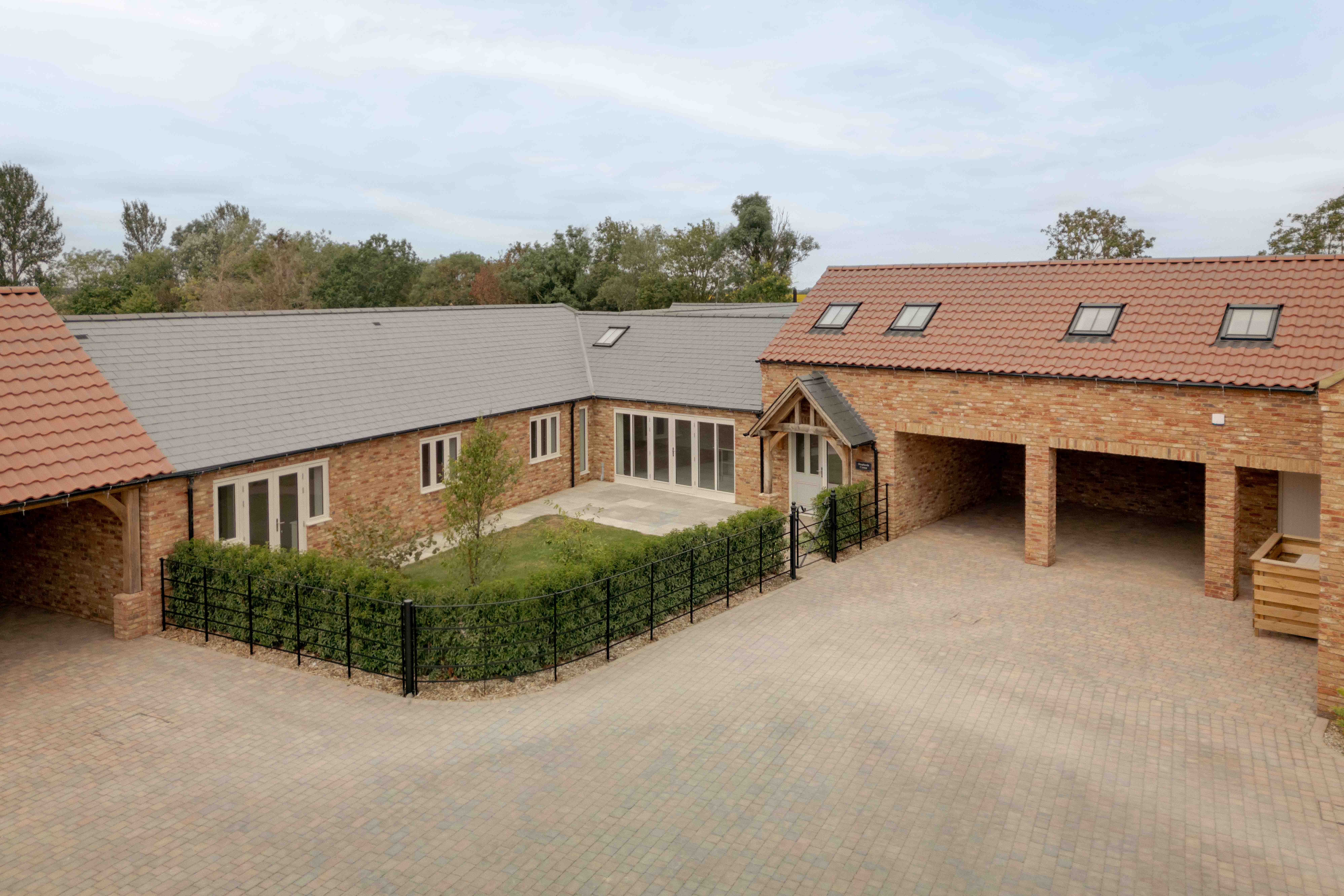 The Old Farmyard from above