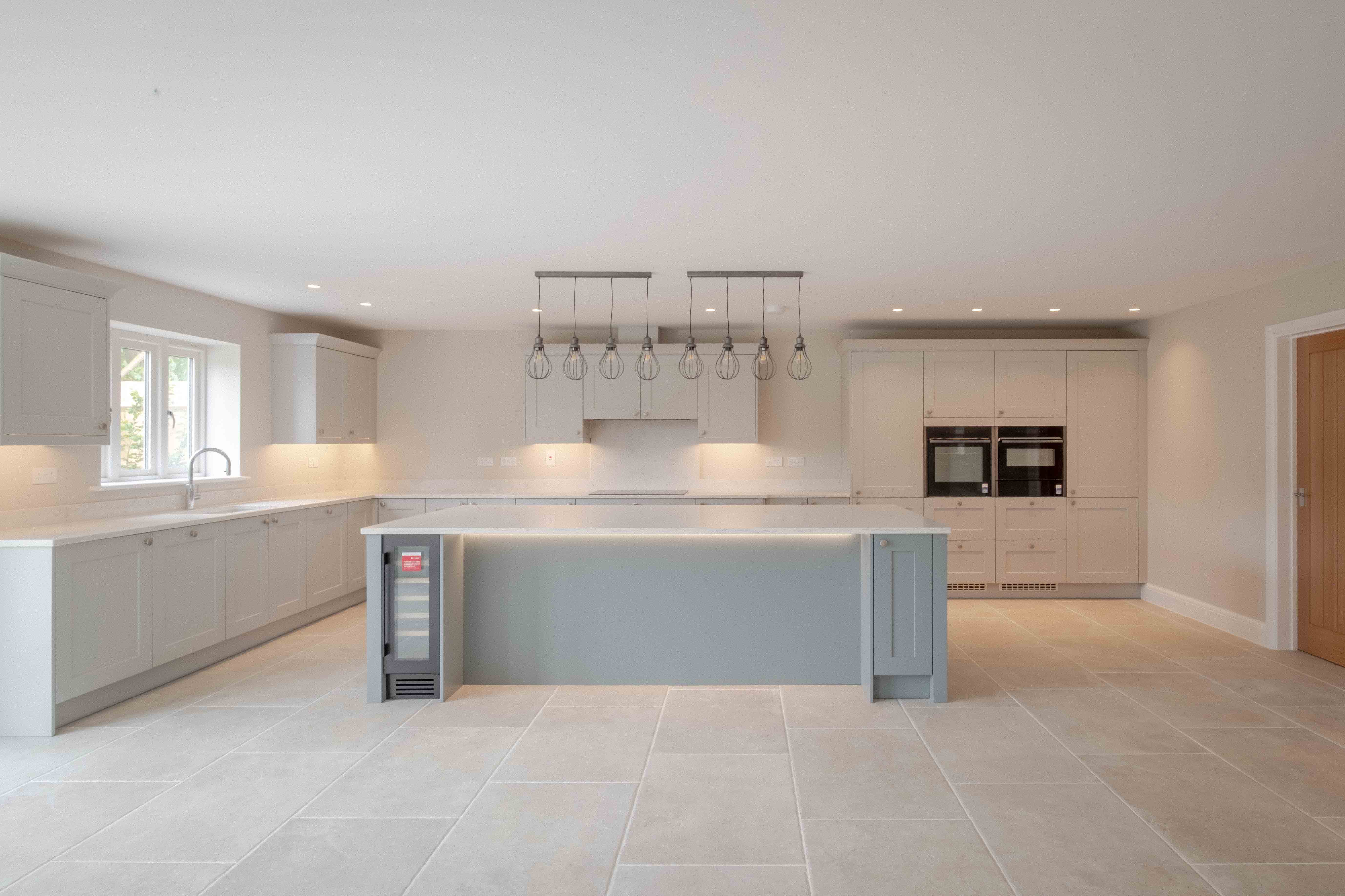 Kitchen and island, Blackberry Barn