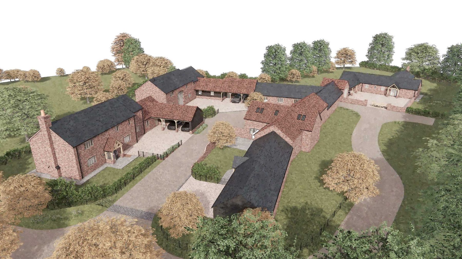 Aerial visualisation of the proposed scheme